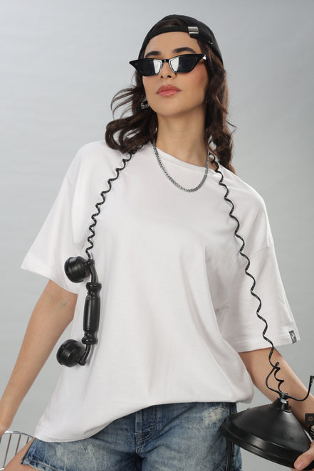 Women’s Oversized T-Shirt – White