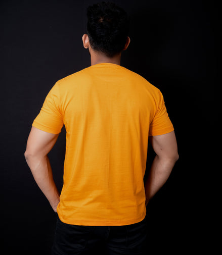Men's Regular T-Shirt - Mustard