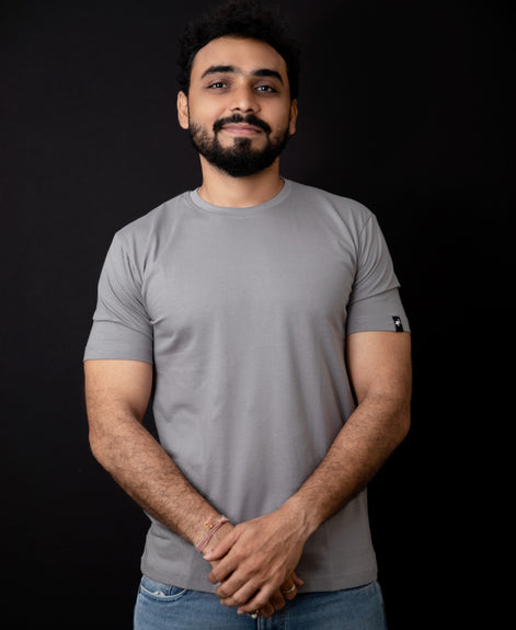 Men's Regular T-Shirt - Steel Gray