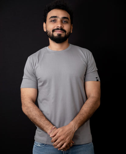 Men's Regular T-Shirt - Steel Gray