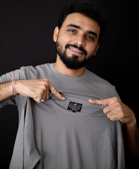 Men's Regular T-Shirt - Steel Gray