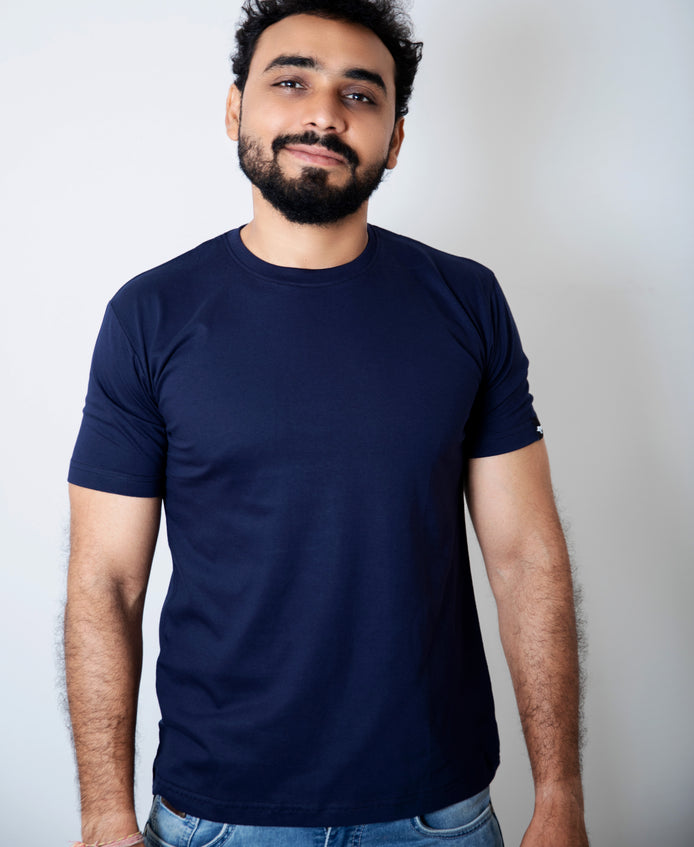 Men's Regular T-Shirt - Navy Blue