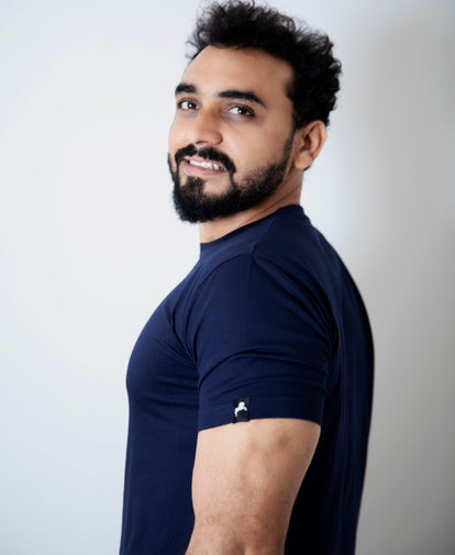Men's Regular T-Shirt - Navy Blue