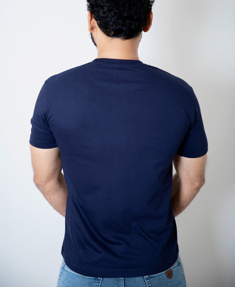 Men's Regular T-Shirt - Navy Blue