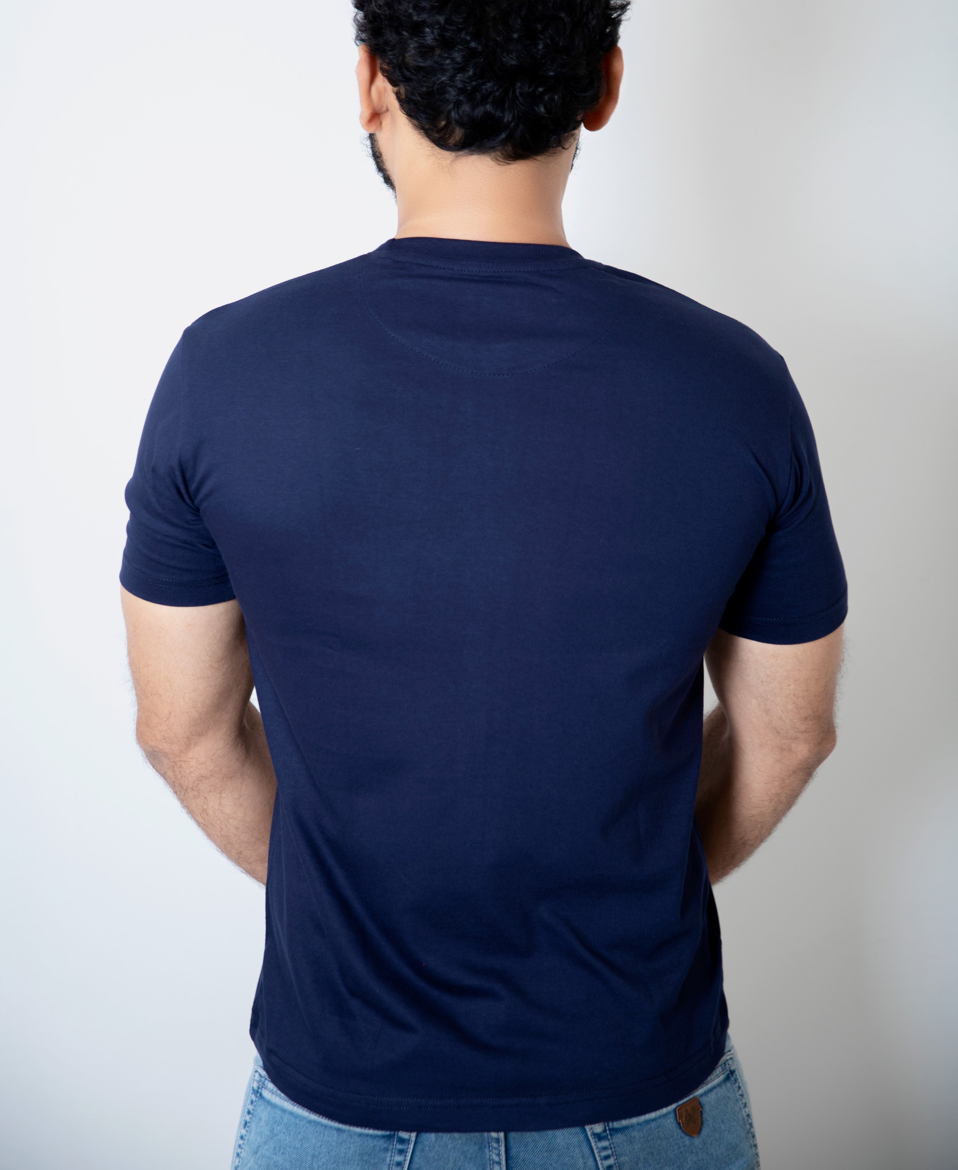 Men's Regular T-Shirt - Navy Blue