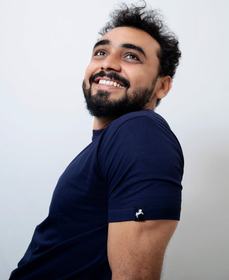 Men's Regular T-Shirt - Navy Blue