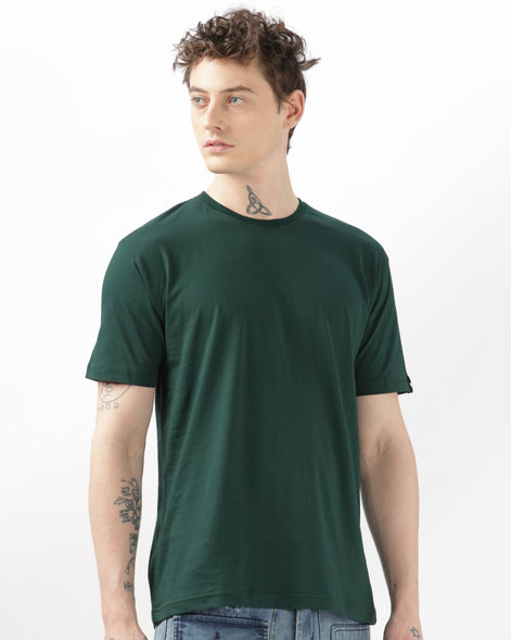Men's Regular T-Shirt - Bottle Green