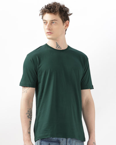 Men's Regular T-Shirt - Bottle Green
