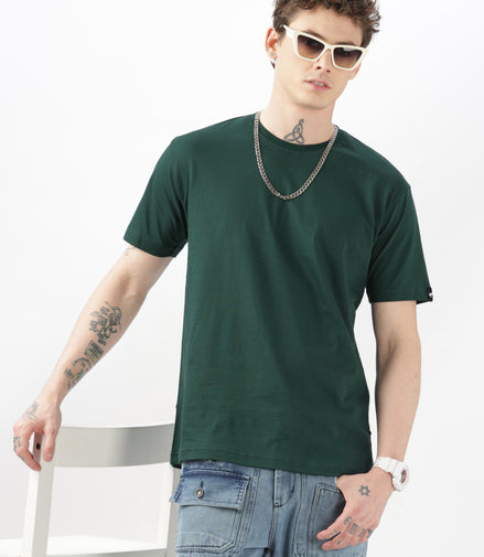 Men's Regular T-Shirt - Bottle Green