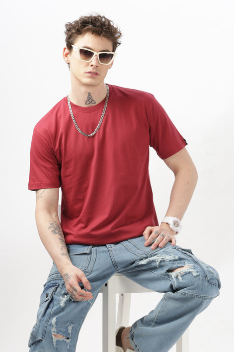 Men's Regular T-Shirt - Red