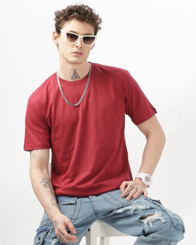 Men's Regular T-Shirt - Red