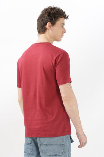 Men's Regular T-Shirt - Red