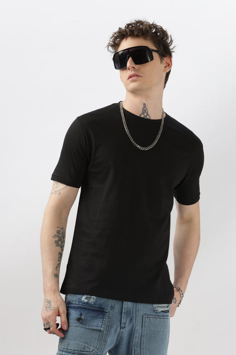 Men's Regular T-Shirt - Black