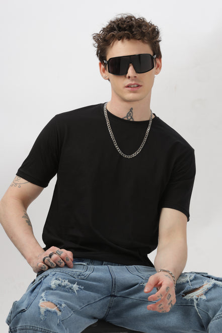 Men's Regular T-Shirt - Black