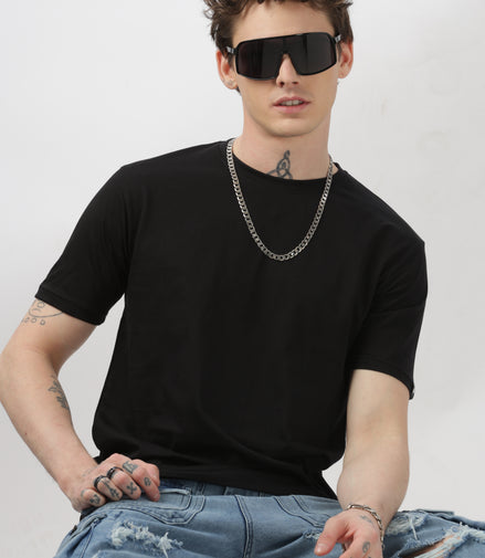 Men's Regular T-Shirt - Black