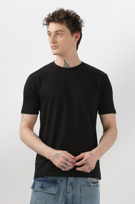 Men's Regular T-Shirt - Black