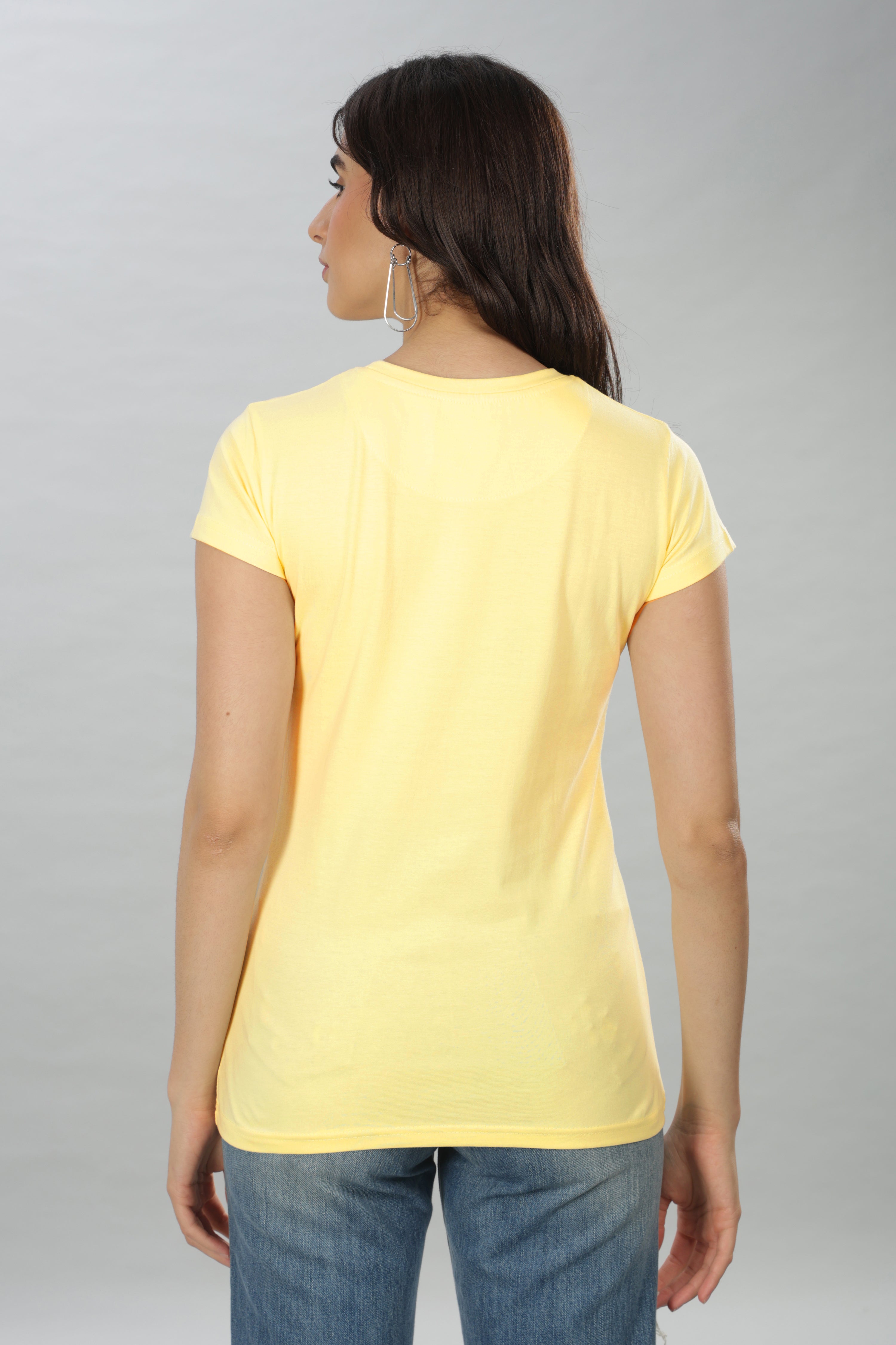 Women's Regular T-Shirt - Lemon Yellow