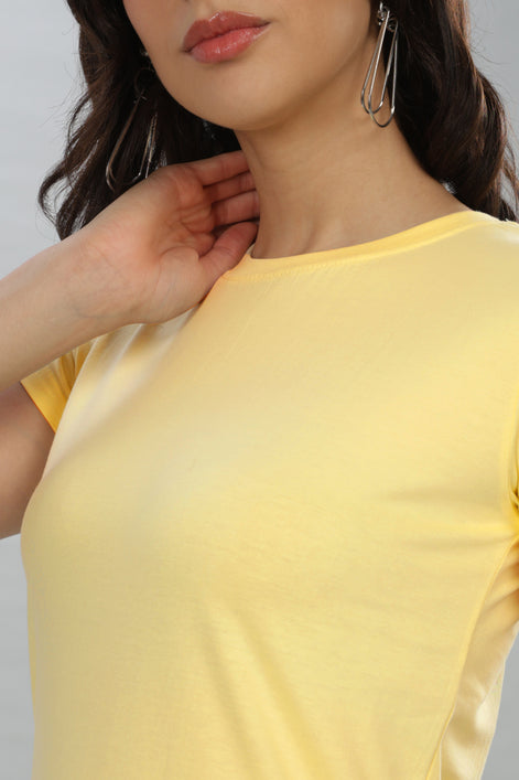 Women's Regular T-Shirt - Lemon Yellow