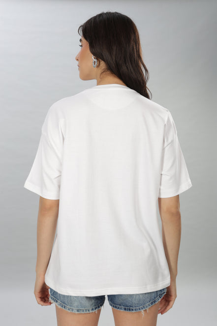 Women’s Oversized T-Shirt – White
