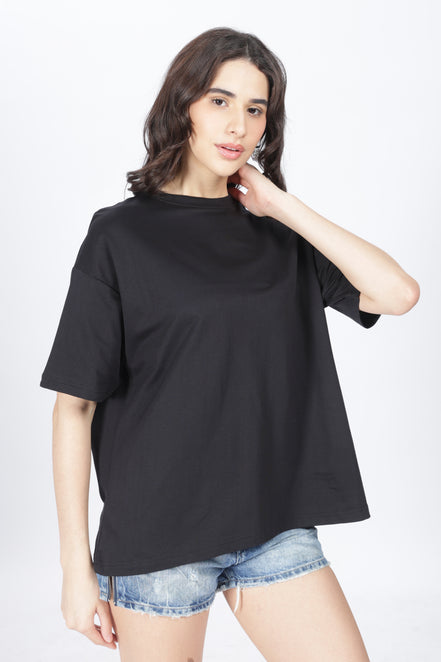 Women’s Oversized T-Shirt – Black