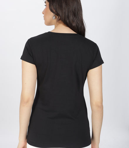 Women's Regular T-Shirt - Black