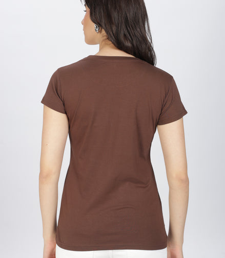 Women's Regular T-Shirt - Coffee